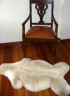 Накидка / прикроватный коврик из натурального меха альпаки ручной работы в ассортименте (1,10 х 0,70 м)