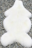 Накидка / прикроватный коврик из натурального меха альпаки ручной работы в ассортименте (1,10 х 0,70 м)