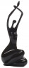 Статуэтка Женщина чёрная с поднятыми руками