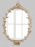 Зеркало настенное в серебристом декоративном багете