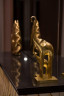 Статуэтка золотой Слон с поднятым хоботом