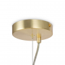 Подвесной светильник Maytoni MOD545PL-24BS золото серии Dallas, абажур матовый белый