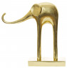 Статуэтка золотой Слон на подставке