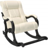 Кресло-качалка классическое с подставкой для ног, модель 77