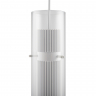 Подвесной светильник Maytoni MOD326PL-01W матовый белый серии Dynamics, абажур прозрачный