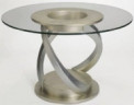 Стол обеденный серебряный Artmax