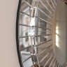 Зеркало круглое с зеркальной рамой PIANO