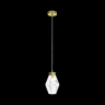 Подвесной светильник Maytoni MOD325PL-01G жемчужное золото серии Cocktail time, абажур прозрачный