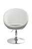 Дизайнерское кресло белое в стиле минимализма