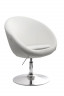 Дизайнерское кресло белое в стиле минимализма