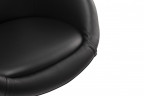Дизайнерское кресло чёрное в стиле минимализм