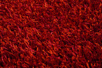 Ковёр Куба Каштан красно-терракотовый длинноворсовый