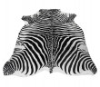 Шкура зебры чёрно-белая