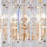 Подвесной светильник Maytoni MOD094PL-06G золото серии Facet, абажур прозрачный