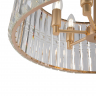 Подвесной светильник Maytoni MOD094PL-06G золото серии Facet, абажур прозрачный