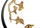 Декор Листья с 2 золотыми птичками, 55RD3986