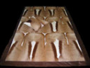 Ковер из коровьей шкуры Антилопа Спрингбок из коллекции "Сафари" 1,5 х 2,4 м