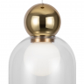 Подвесной светильник Freya FR5220PL-01G5 золото серии Focus, абажур прозрачный