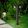 Ландшафтный светильник Outdoor O010FL-02B чёрный серии Wall Street