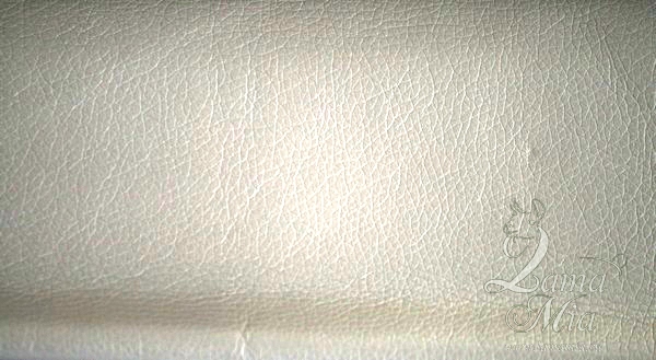 Образец кожаной перламутровой обивки кресла для отдыха Маэстро и кресел-качалок Маэстро (модели 9-Д, 9-К, 41, 013.0042, 013.0041, 013.009)