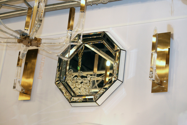 Зеркало многоугольное Элис Z002 - купить в интернет магазине lamamia.ru с быстрой доставкой