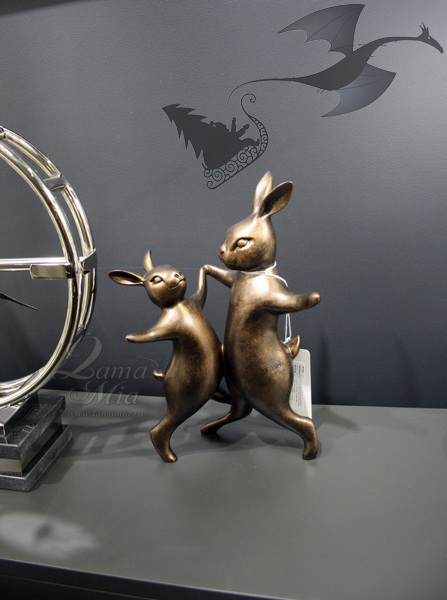 Статуэтка "Танцующие кролики" D1831 - купить в интернет магазине lamamia.ru с быстрой доставкой
