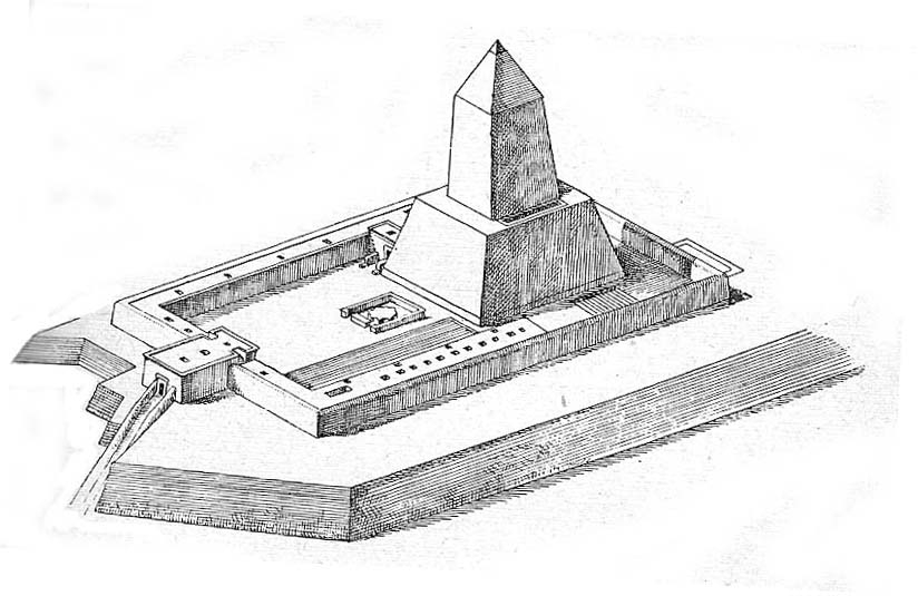 Храм Солнца Не-Усер-Ре в Абусире.