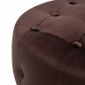 Банкетка Leset Classic-АУ 05 круглая коричневая