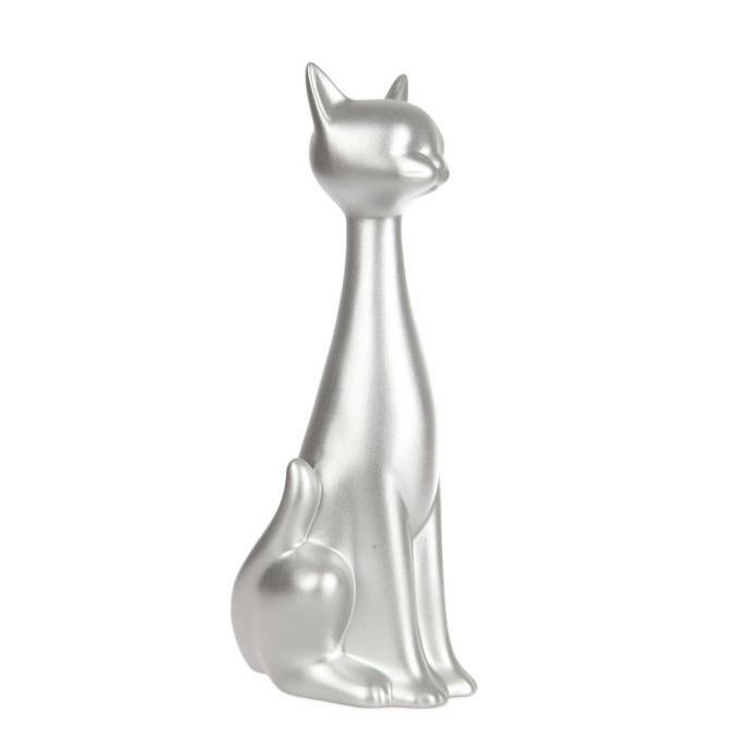 Скульптура Кошка серая (43 см)