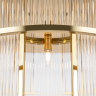 Потолочный светильник Maytoni MOD174CL-09G золото серии Frame, абажур прозрачный