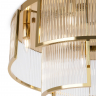 Потолочный светильник Maytoni MOD174CL-09G золото серии Frame, абажур прозрачный