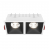 Встраиваемый светильник Technical DL043-02-15W4K-D-SQ-WB бело-черный серии Alfa LED