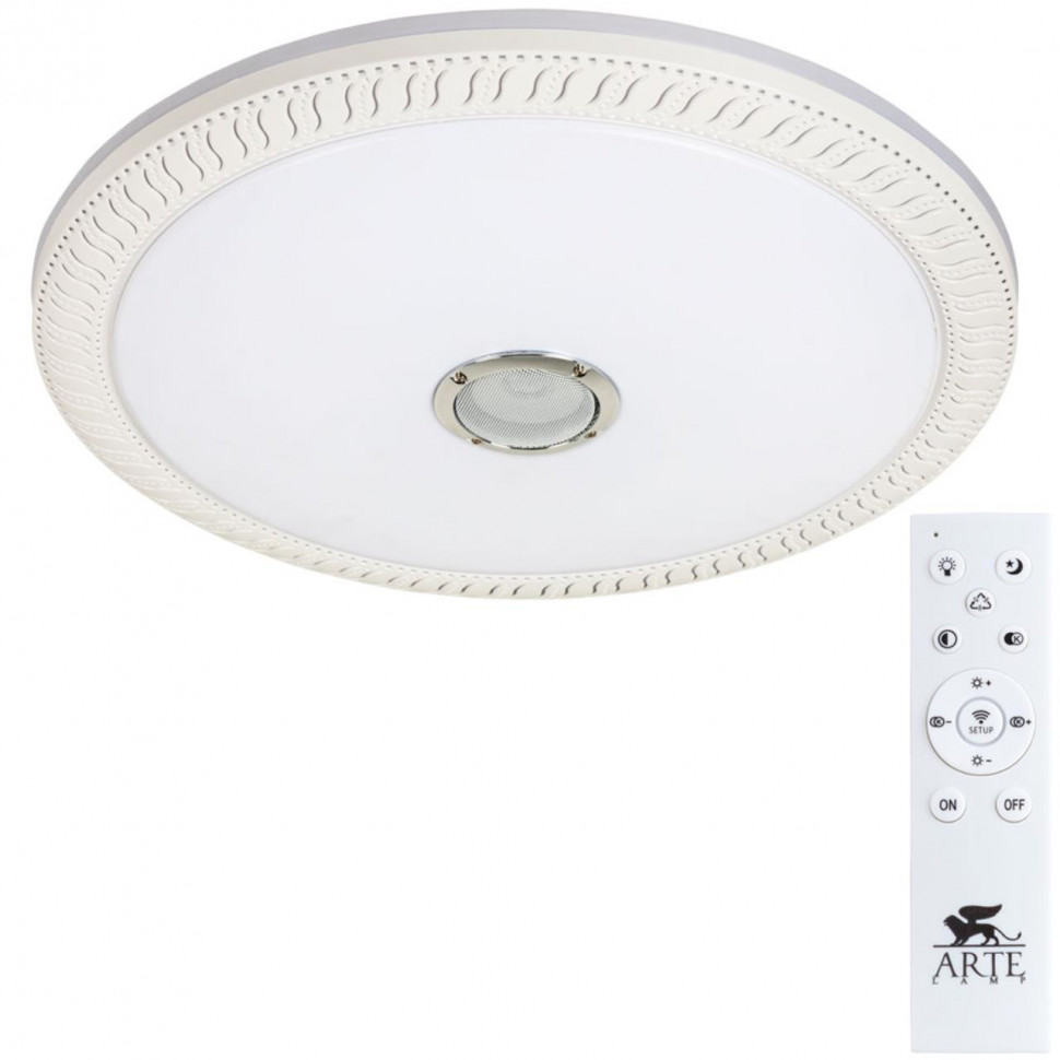 Потолочный светильник белый Monile A2674PL-72WH