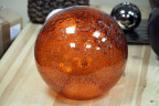 Лампа стеклянная Оранжевый шар