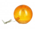 Лампа стеклянная Оранжевый шар