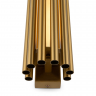 Настенный светильник (бра) Maytoni MOD410WL-L12BS3K латунь серии Sonata, абажур золотой