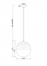 Подвесной светильник Maytoni P074PL-01N Modern Vinare, никель