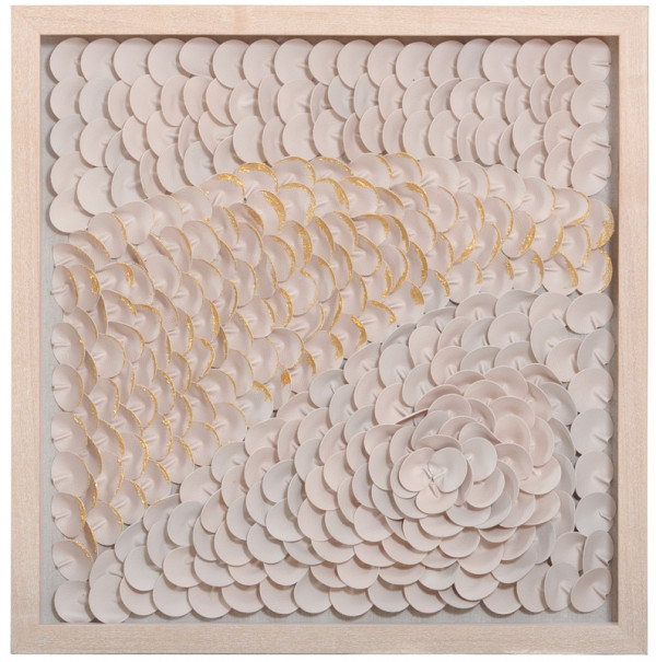 Панно кожаное "Песня пустыни 1"