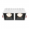 Встраиваемый светильник Technical DL043-02-15W3K-SQ-WB бело-черный серии Alfa LED