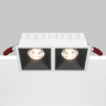 Встраиваемый светильник Technical DL043-02-15W3K-SQ-WB бело-черный серии Alfa LED