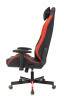 Кресло игровое Knight Neon черный/красный эко.кожа с подголов. крестовина металл