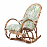 Кресло-качалка из ивовой лозы Ракита с подушкой
