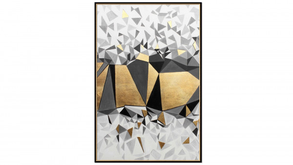 Постер на стену Кубическая абстракция-1 60*80 см.