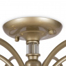 Потолочный светильник Freya FR2539CL-06G матовое золото серии Ksenia, абажур золотой