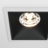Встраиваемый светильник Technical DL043-02-15W3K-D-SQ-WB бело-черный серии Alfa LED