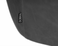 Стул обеденный DOBRIN DANIEL (черные ножки, винтажная антрацитовая экокожа (RU-08))