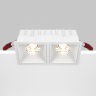 Встраиваемый светильник Technical DL043-02-15W3K-D-SQ-W белый серии Alfa LED