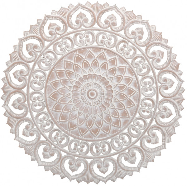 Панно круглое "Снежный узор"