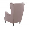 Кресло Винтаж серо-розовая Melva 61