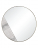Круглое зеркало с волнистой вставкой Нолан – M